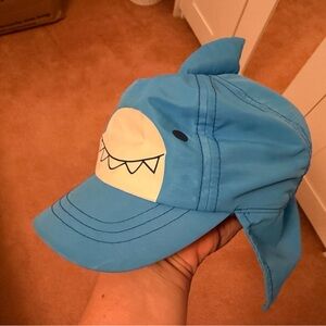 Blue Shark Cap for baby 6-12M